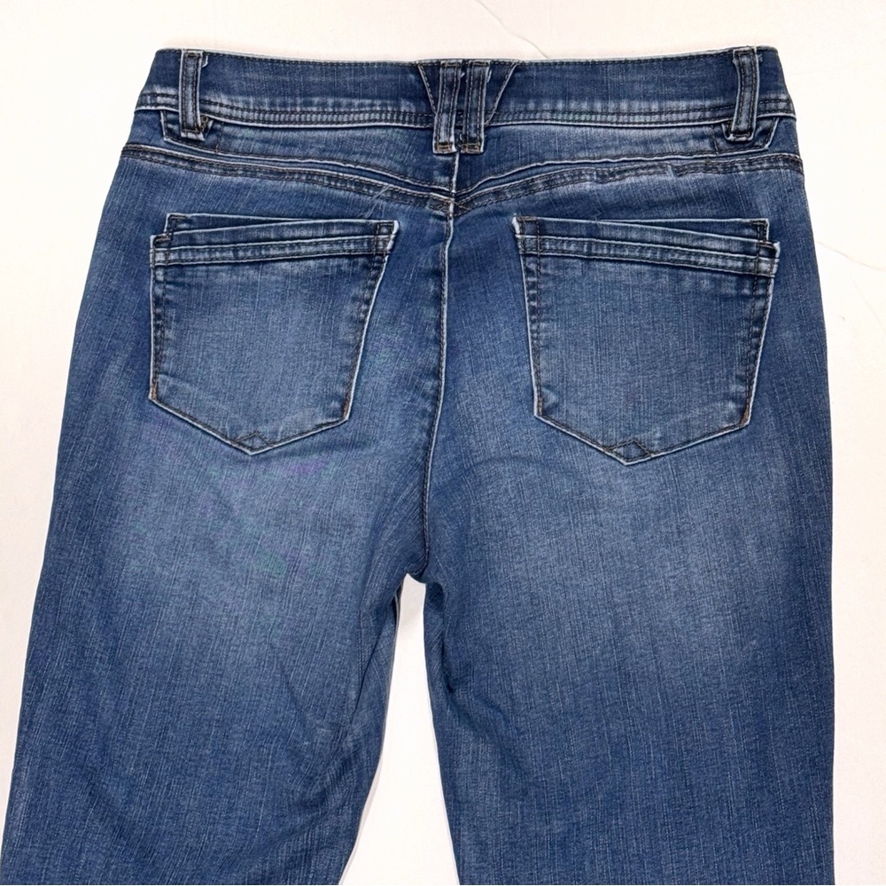 Democracy Ab Technology Skinny Jeans 6 Mom Distressed Mid Rise Stretch Medium - Picture 4 of 11